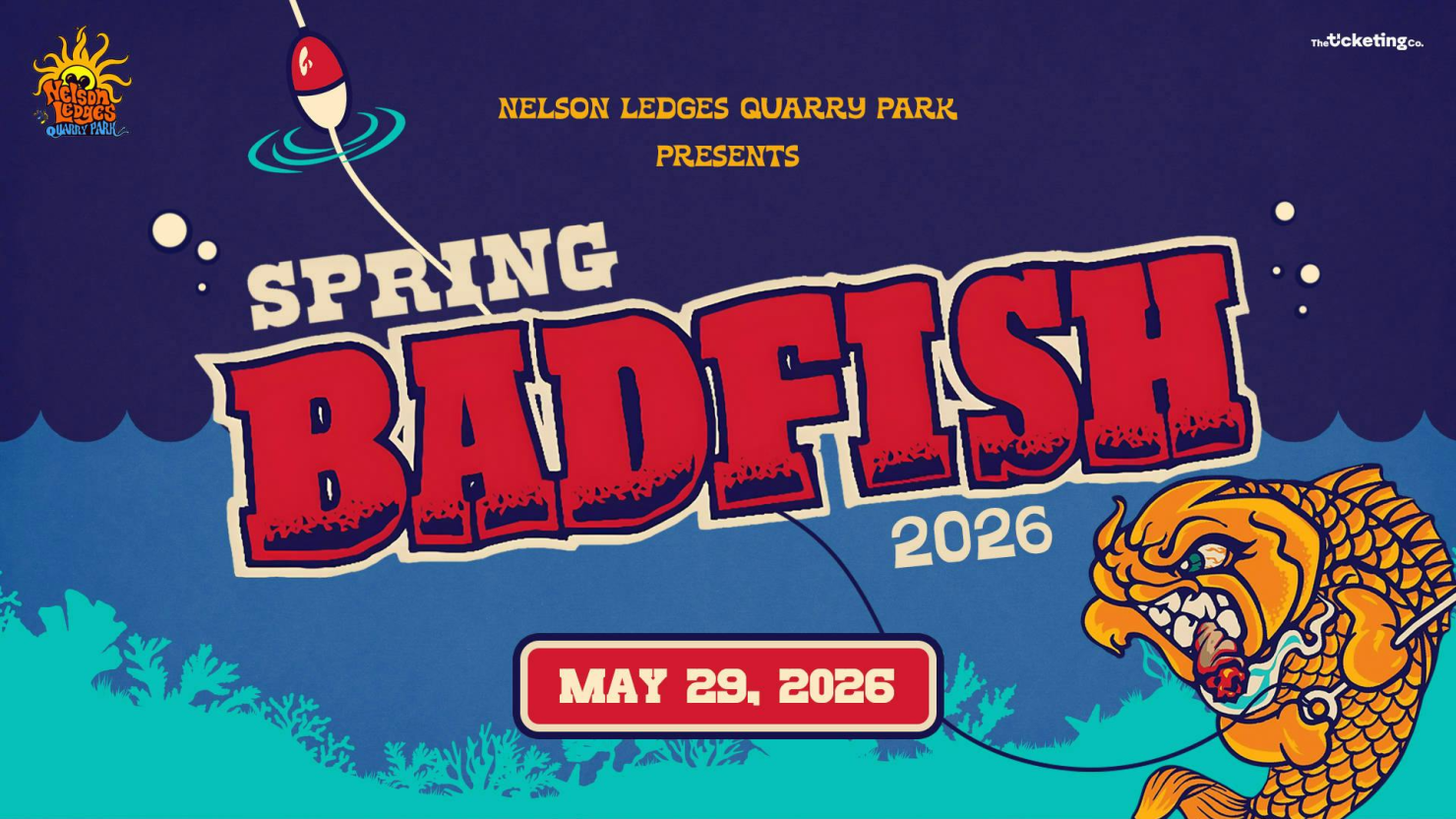 Spring Badfish 2026 poster - Garrettsville, Ohio, United States