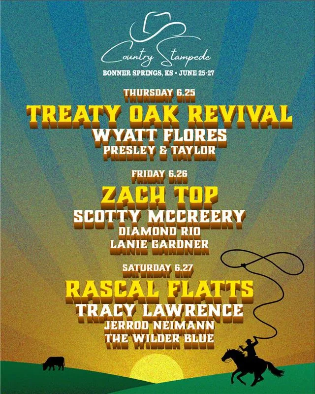 Country Stampede 2026 official poster