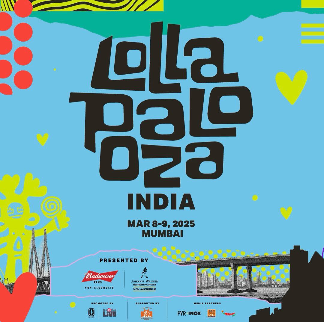 Lollapalooza India 2027 poster