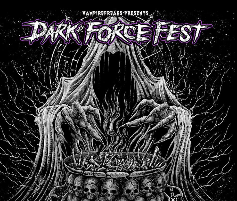 Dark Force Fest 2027 poster - Parsippany, New Jersey, United States