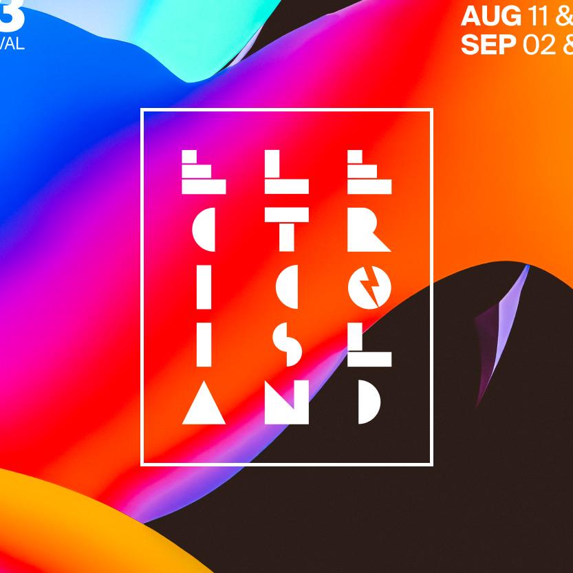 Electric Island 2026 poster - Toronto, Ontario, Canada