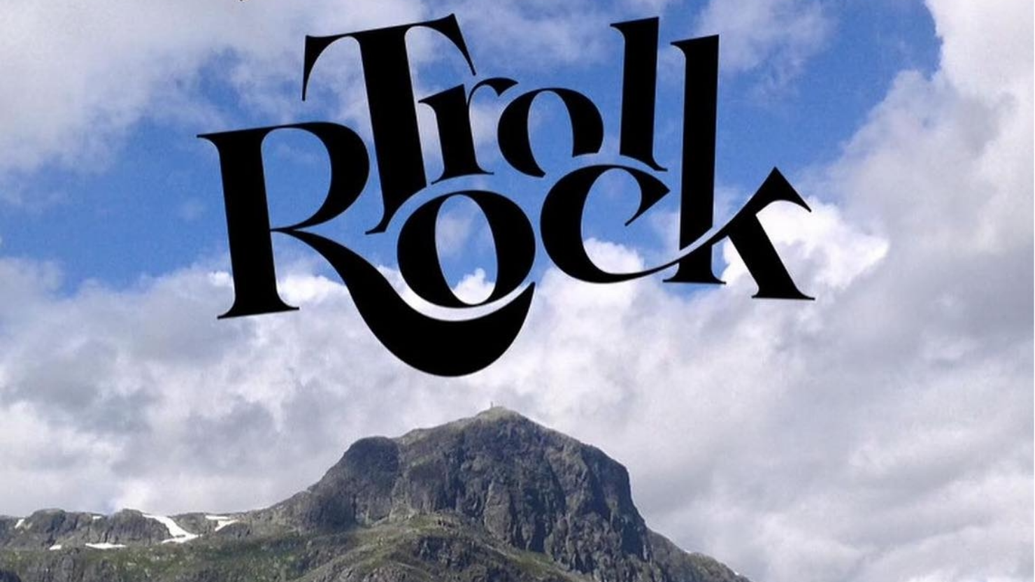 Trollrock 2026 poster - Beitostølen, Norway