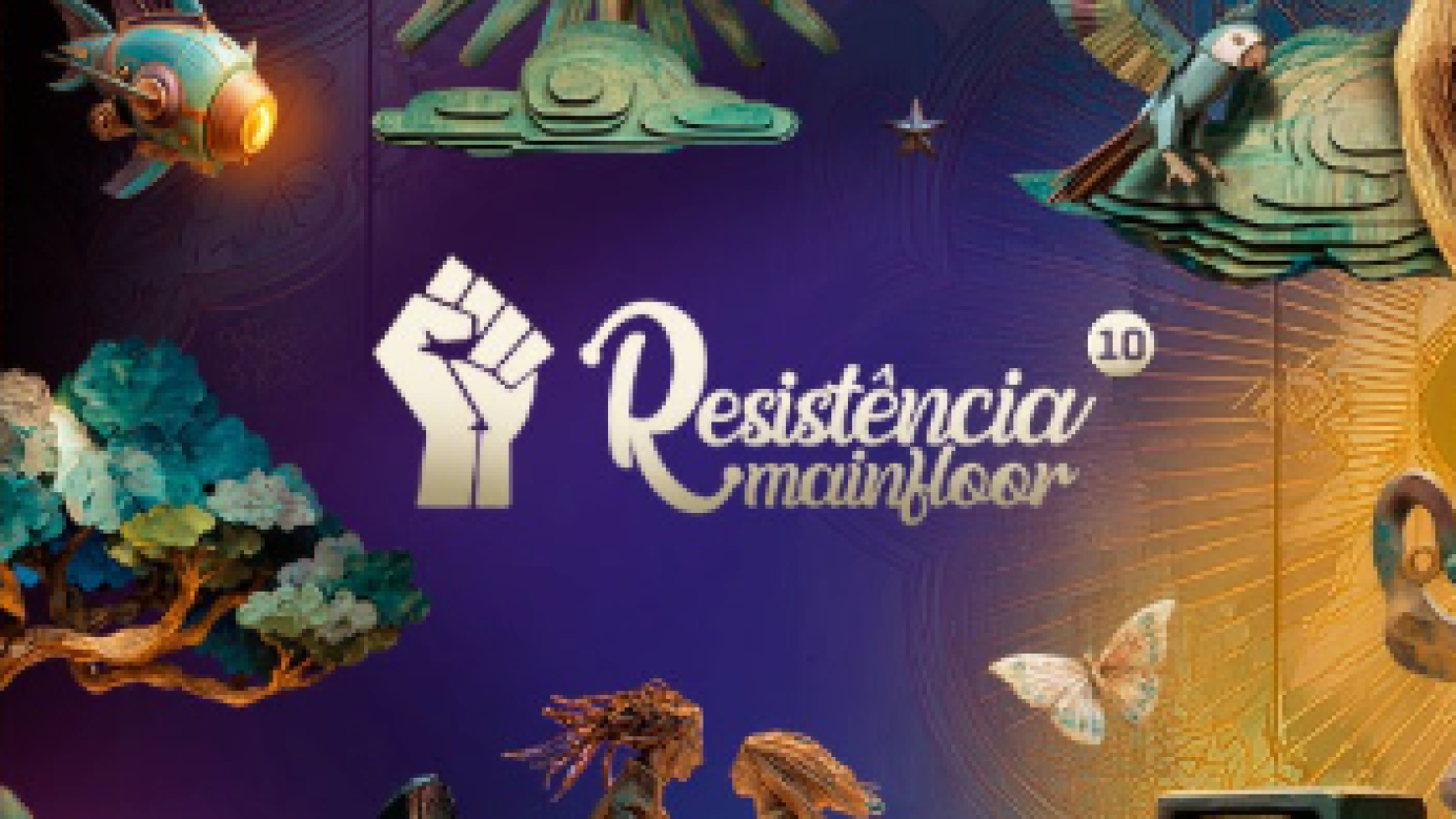 Festival Resistência MainFloor 2026 poster - Nova Ponte - Minas Gerais, Brazil