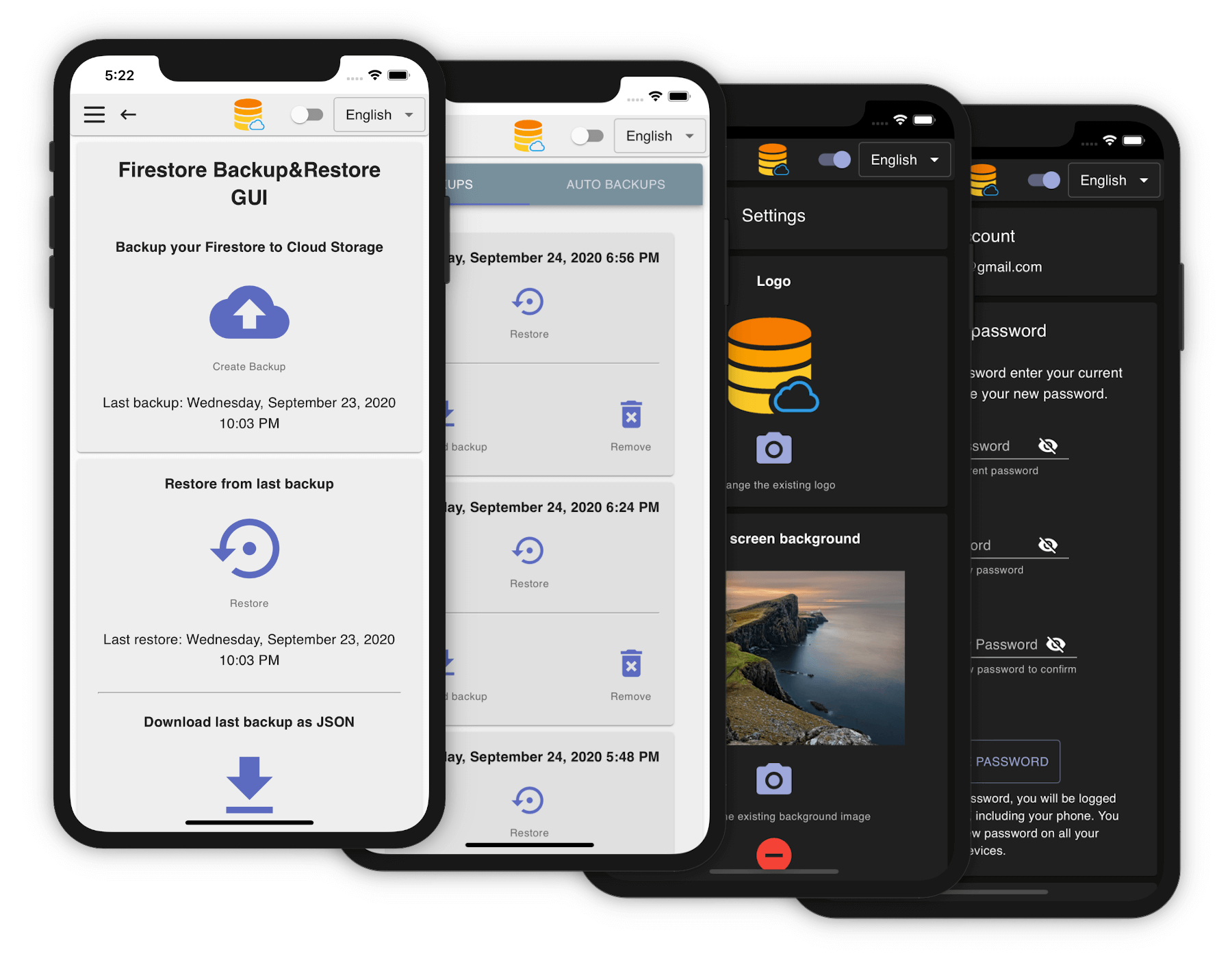 Firebase Cloud Firestore Backup and Restore GUI backup Firestore to Google Cloud Storage or download it as JSON