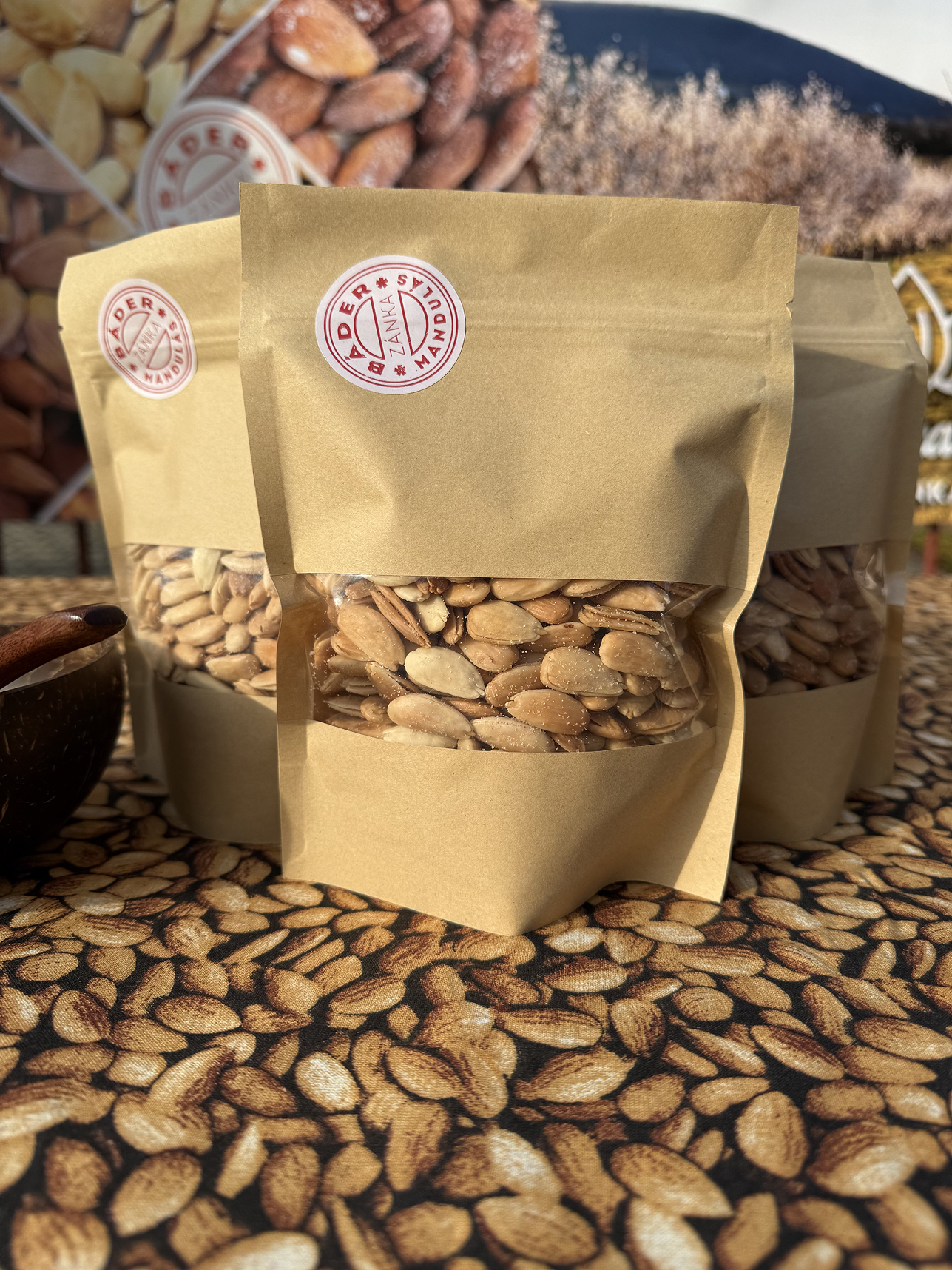Blansírozott Sózott Pirított Mandula 250g