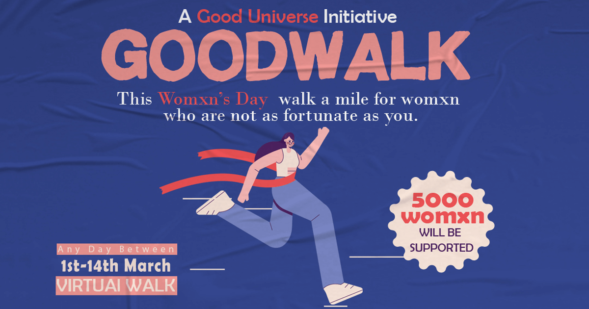 The Good Walk – Walk to Help Womxn Menstruate Sustainably