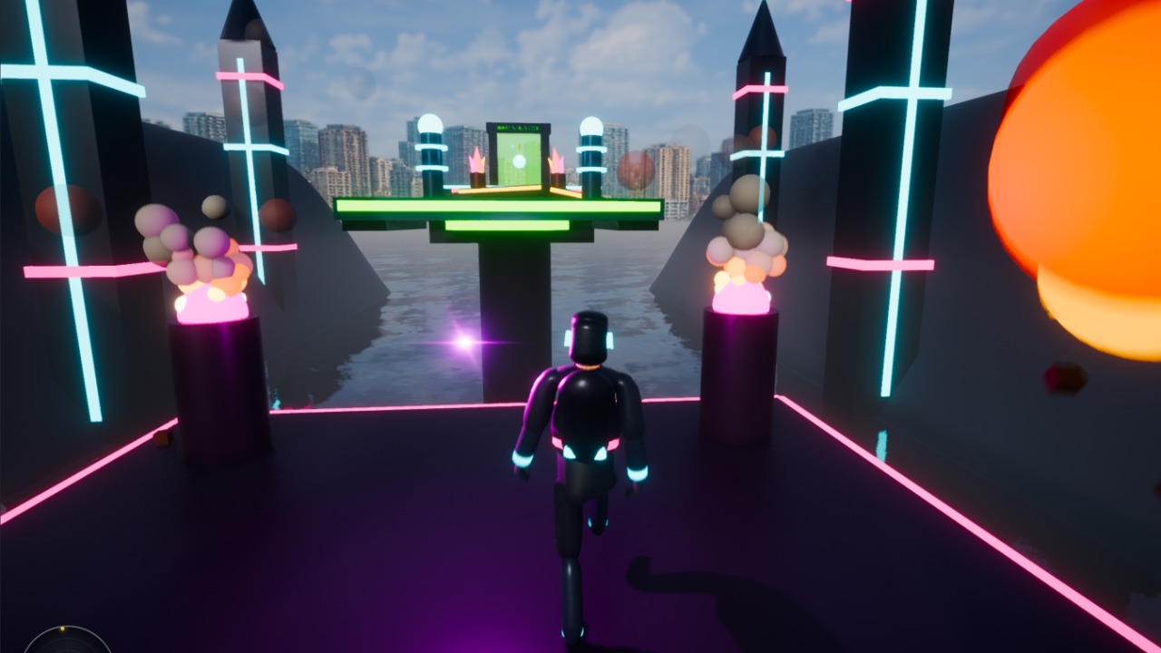 Neon Jumper