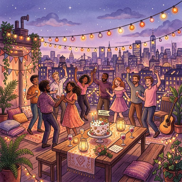 A personalized birthday song with their name