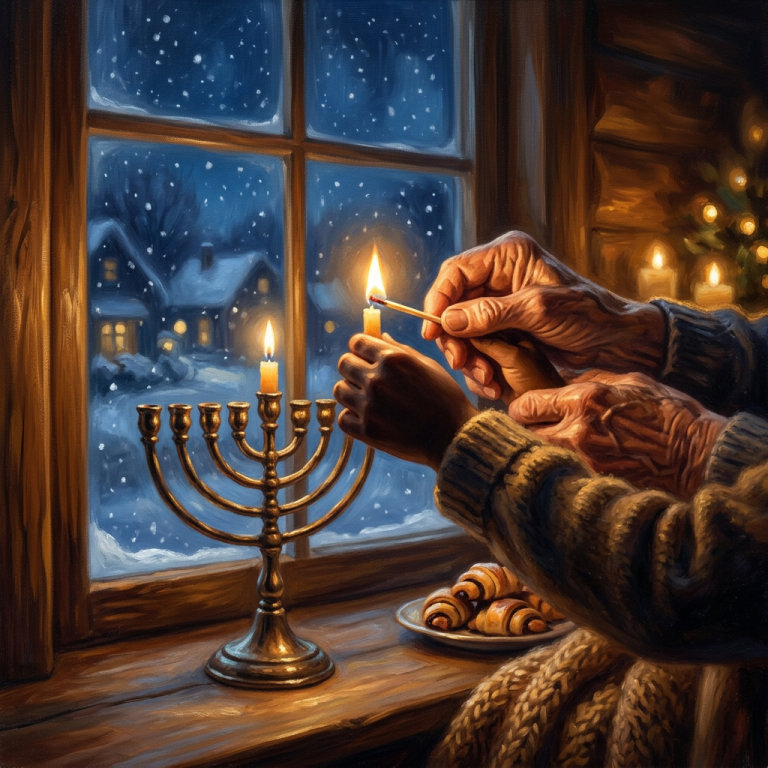 A Hanukkah song for your family’s eight nights