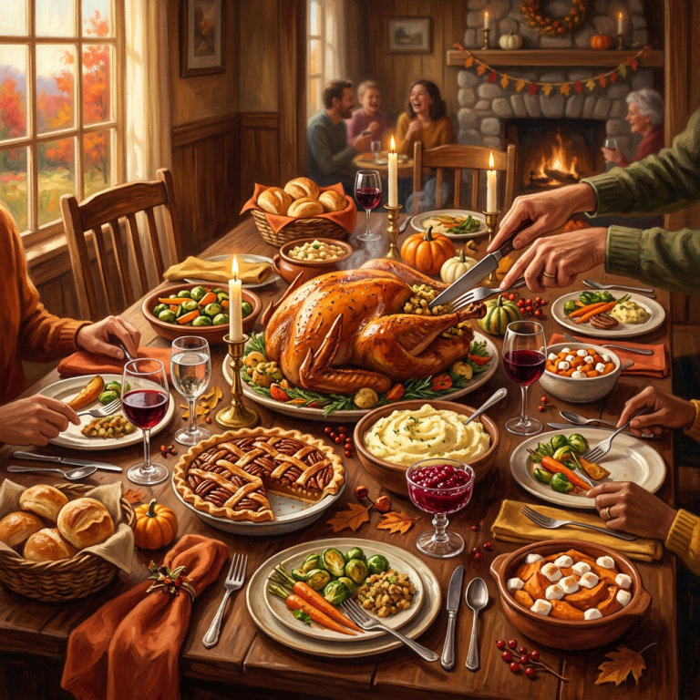 A Thanksgiving song for your family table