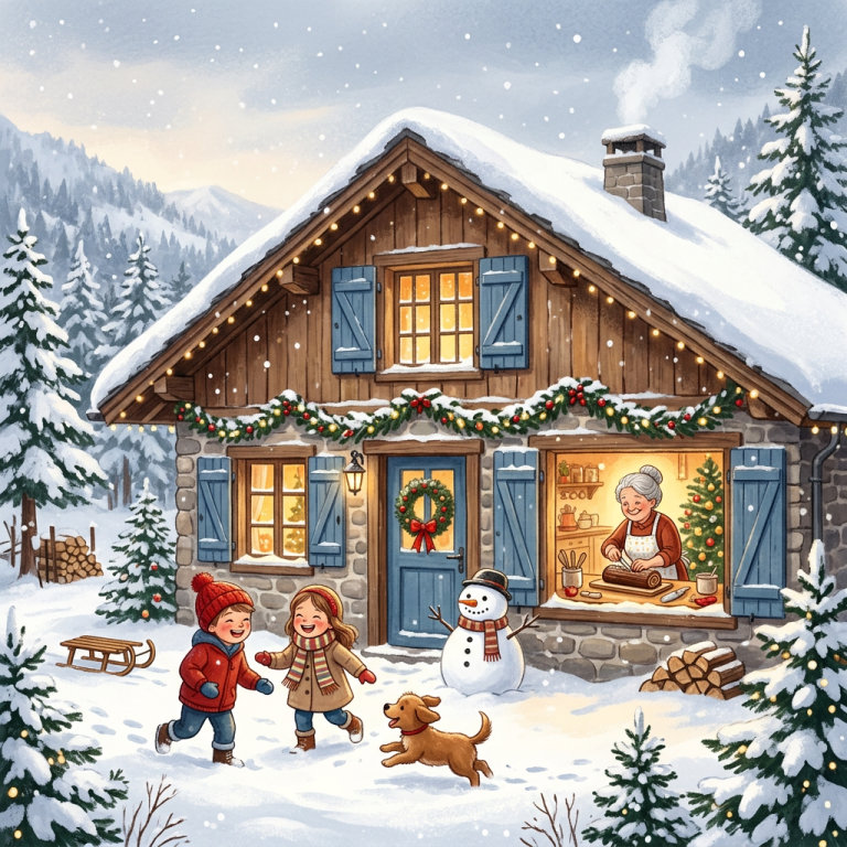 Une chanson de Noël personnalisée pour toute la famille