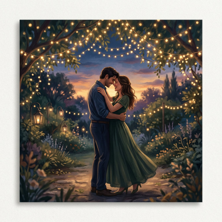 Música para casamento personalizada, com os nomes dos noivos