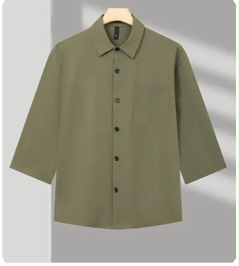 Short-sleeve shirt — Olive (Test)