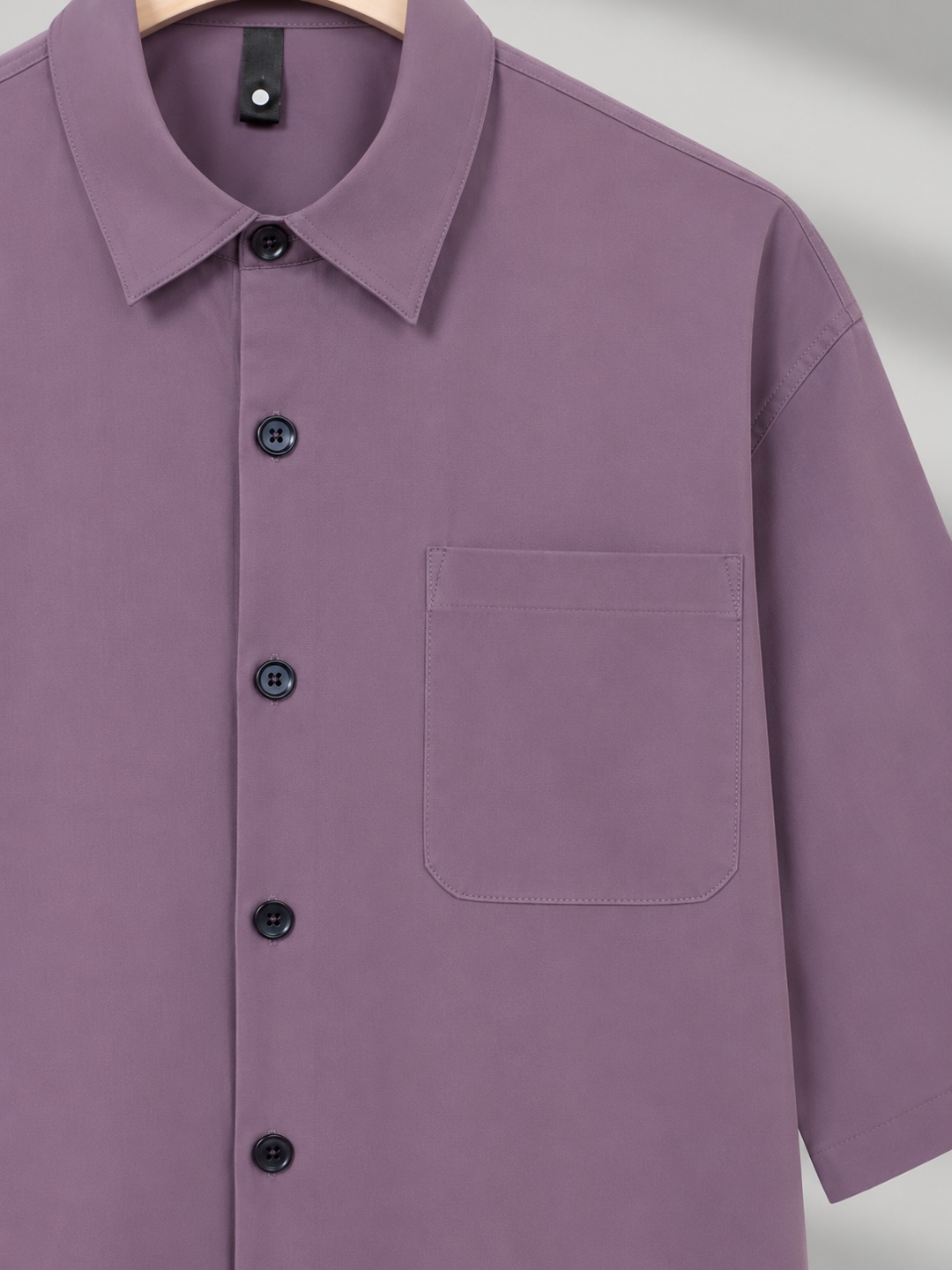 Short-sleeve shirt — Mauve (Test), product view 3 of 5