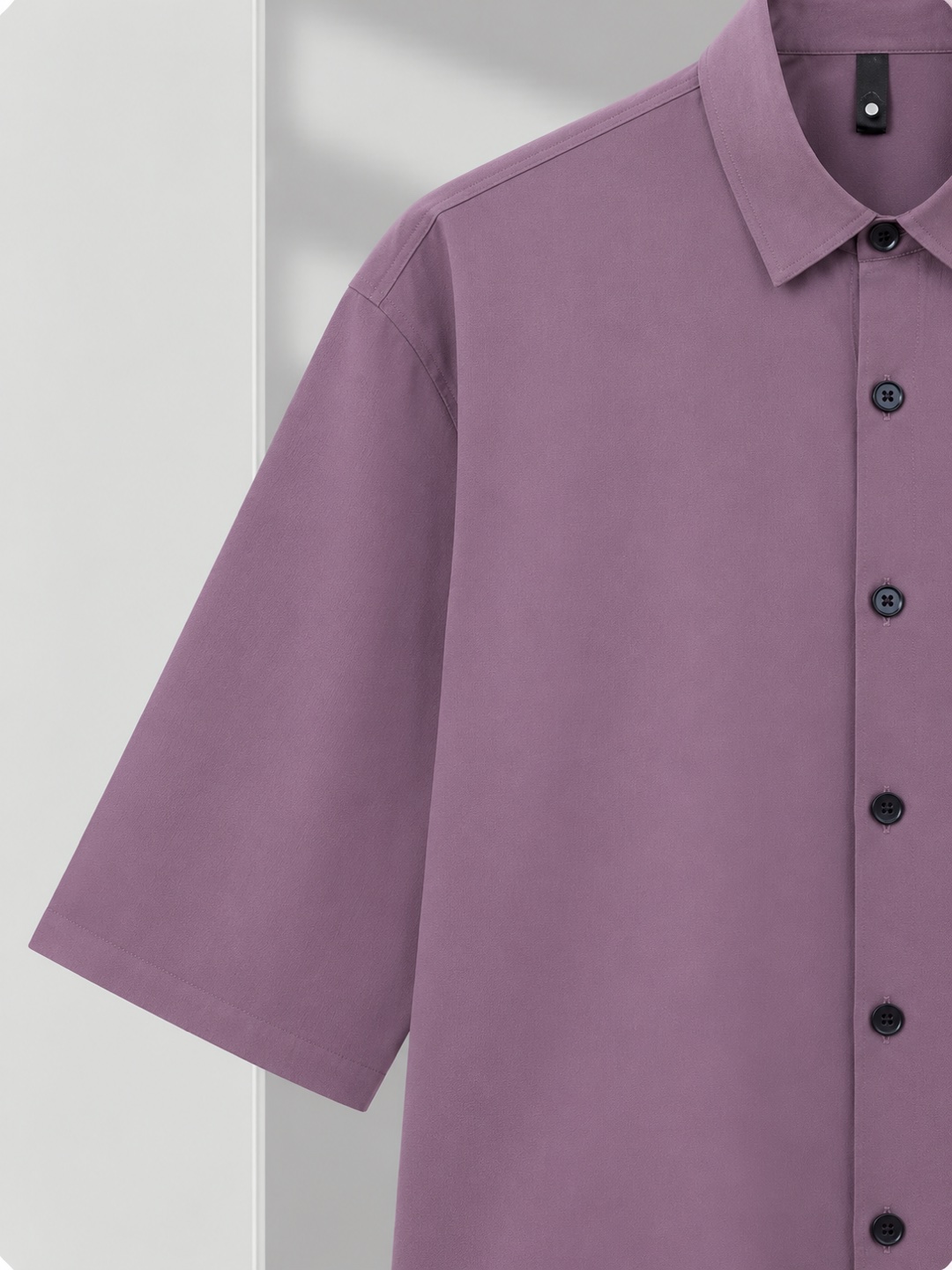 Short-sleeve shirt — Mauve (Test), product view 4 of 5