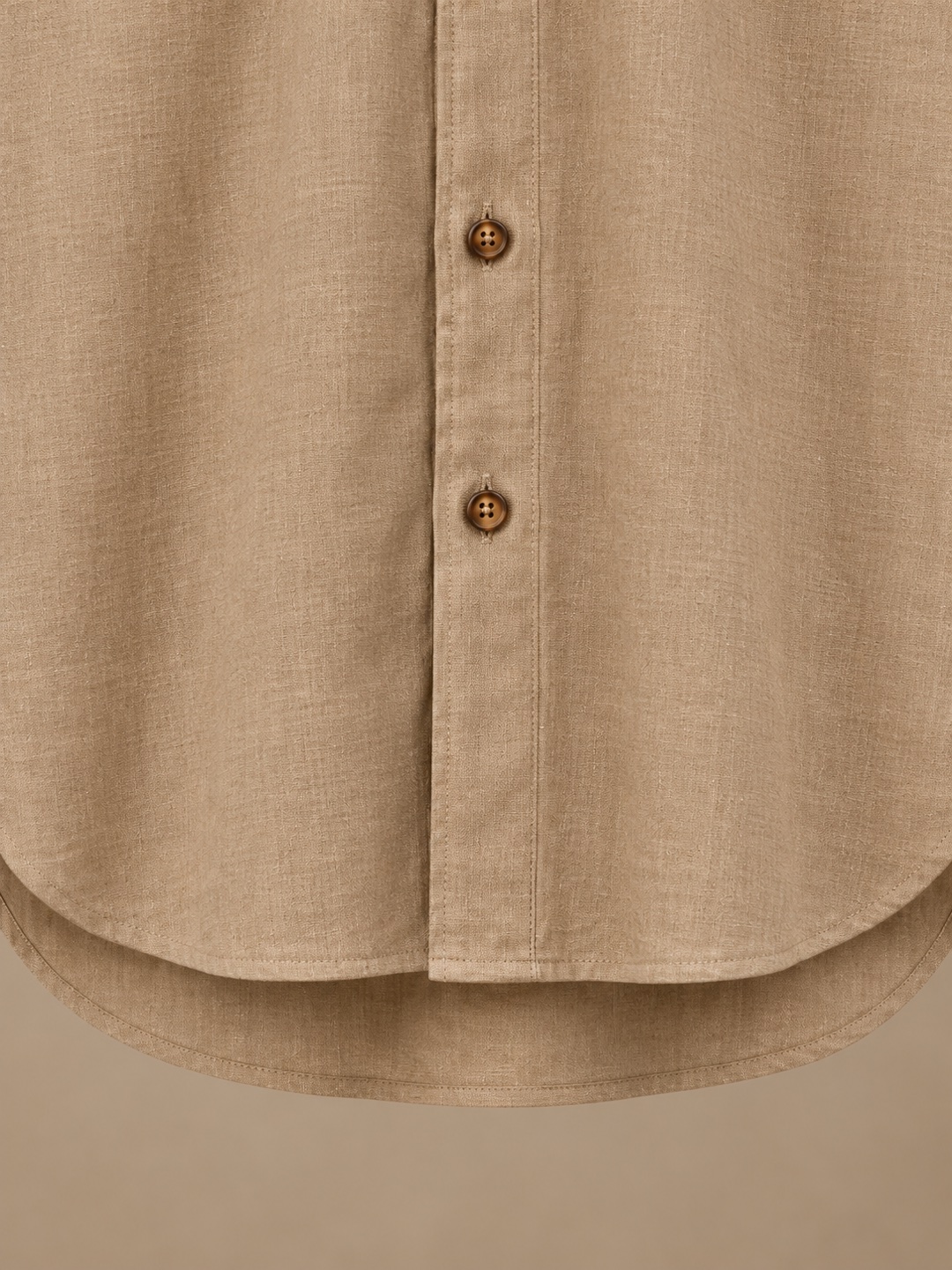 Long-sleeve shirt — Sand (Test), product view 5 of 5