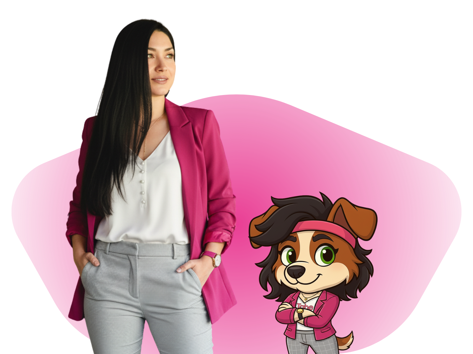 Persona trabajando en un proyecto creativo con IA