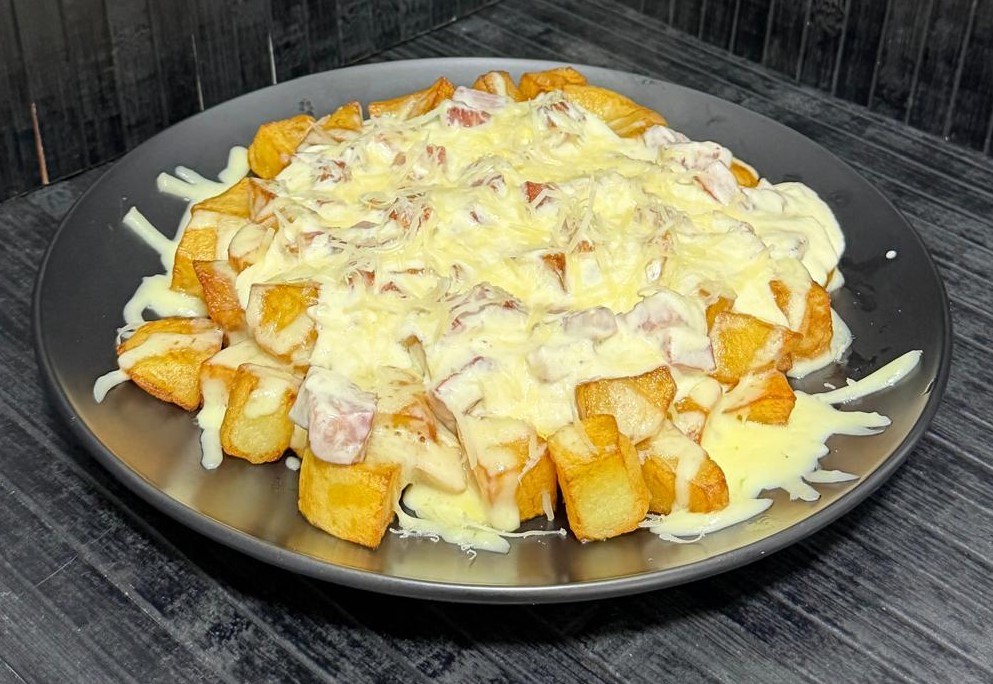 Cartofi Carbonara