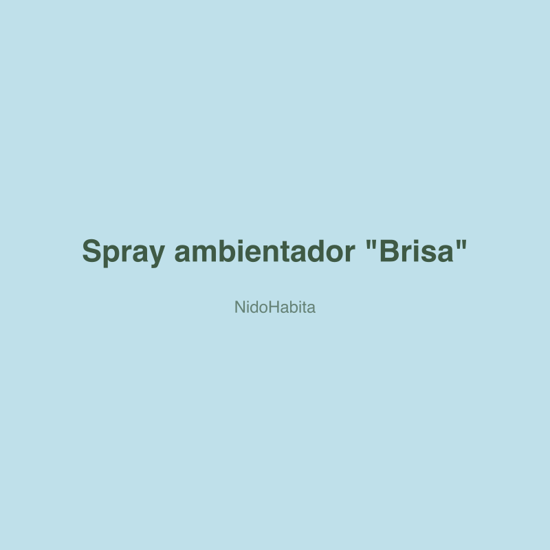 Spray ambientador "Brisa"