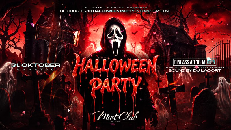 DIE GROSSE HALLOWEEN PARTY AB 16 JAHREN🎃 | Mint Club