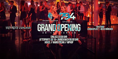 🪭794 STUDIO GRAND OPENING AB 16 JAHREN!🏮