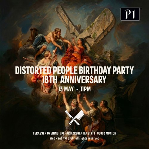 Distorted People Birthday Party