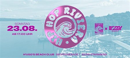 SO. 23.08.26 • HIP HOP RIVIERA • H'UGO'S BEACH CLUB STARNBERG
