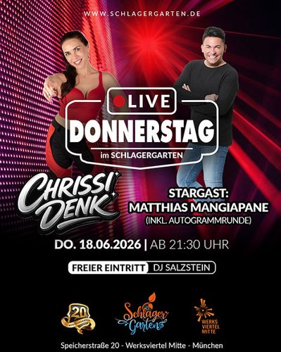 HRISS! Live Donnerstag