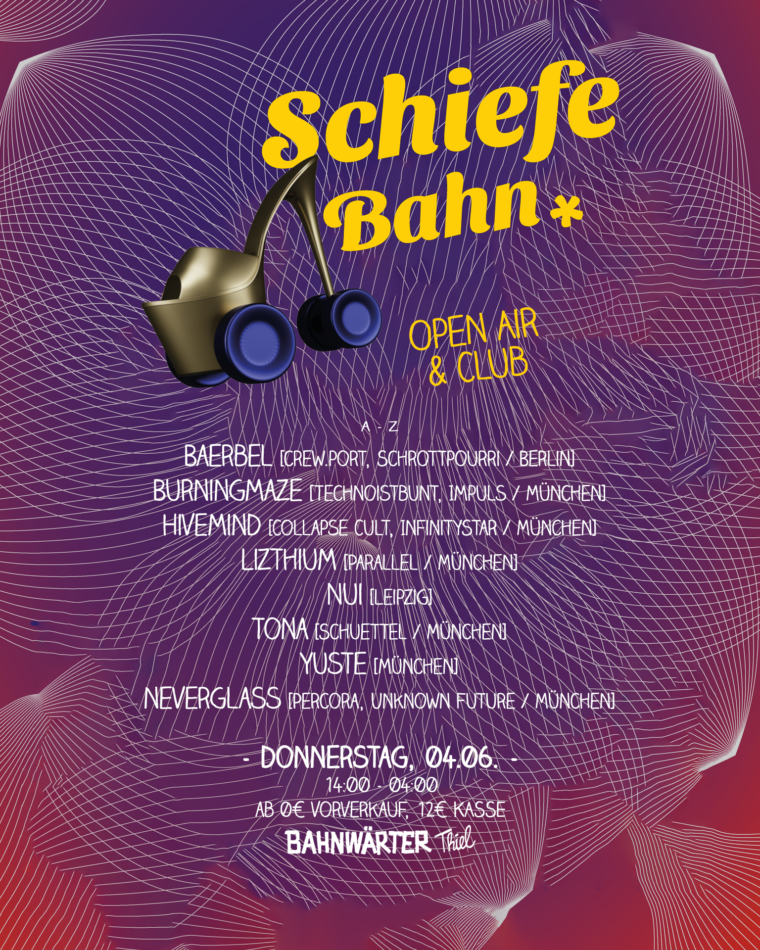 Schiefe Bahn* – Open Air & Club
