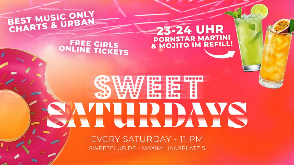 SWEET SATURDAY - 08. August 2026 - Sweetclub