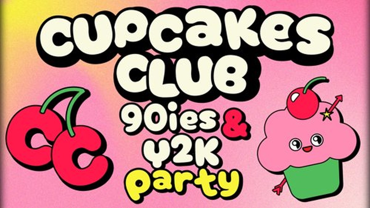 Cupcakes Club – 90s, Y2K & Girl Pop Party