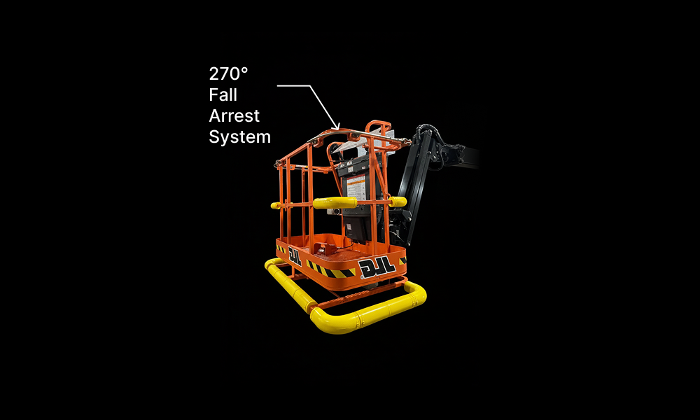 270-degree fall arrest system