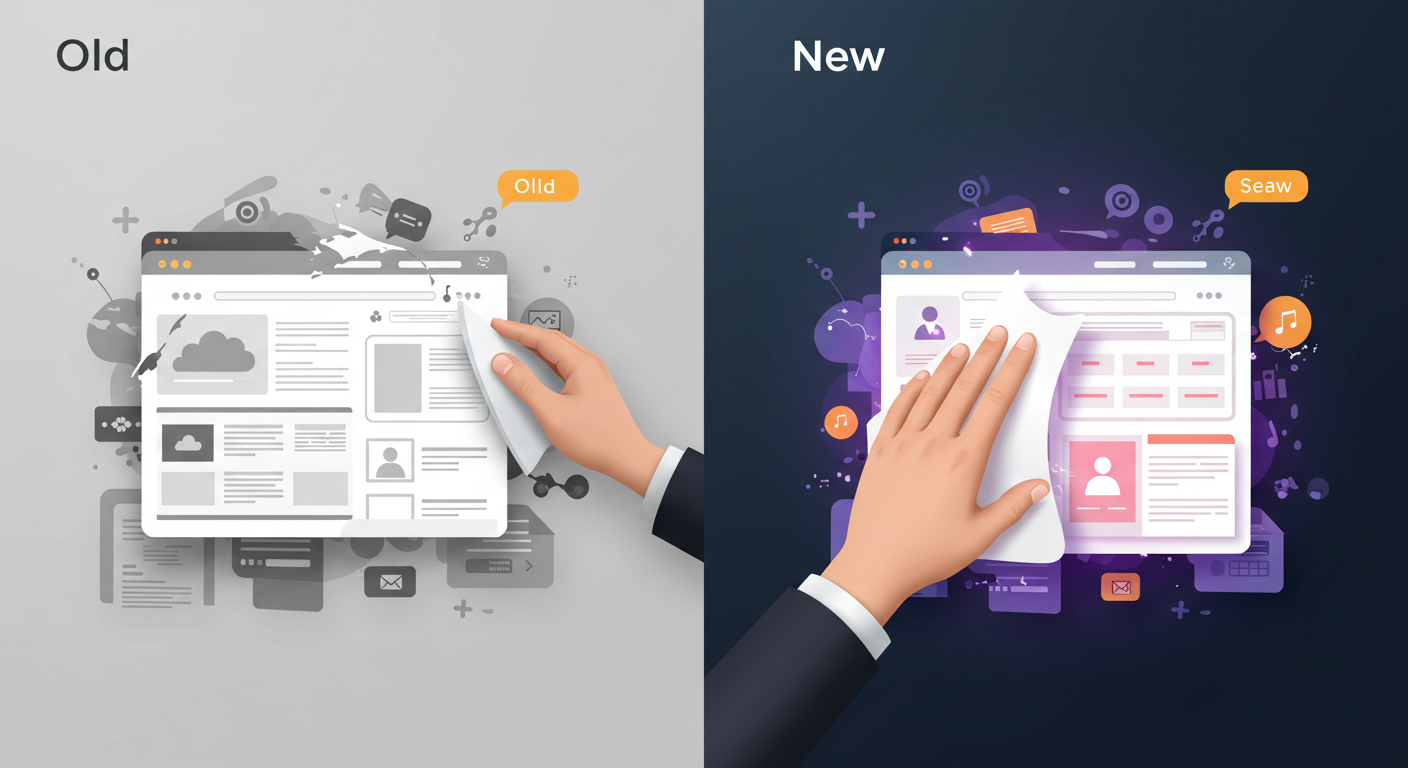 Digital Renovation: Modern Website Redesign & Revitalization