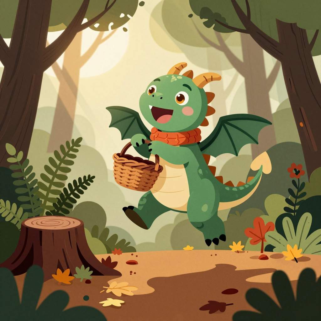 Antek i najpiękniejszy grzybek w lesie