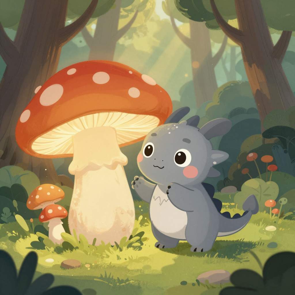 Bąbel i Sekret Tęczowego Wodospadu - ilustracja 1
