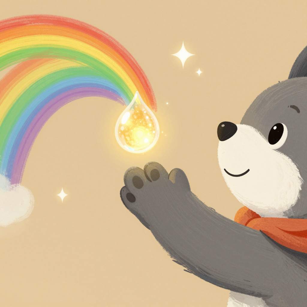 Bąbel i Sekret Tęczowego Wodospadu - ilustracja 4