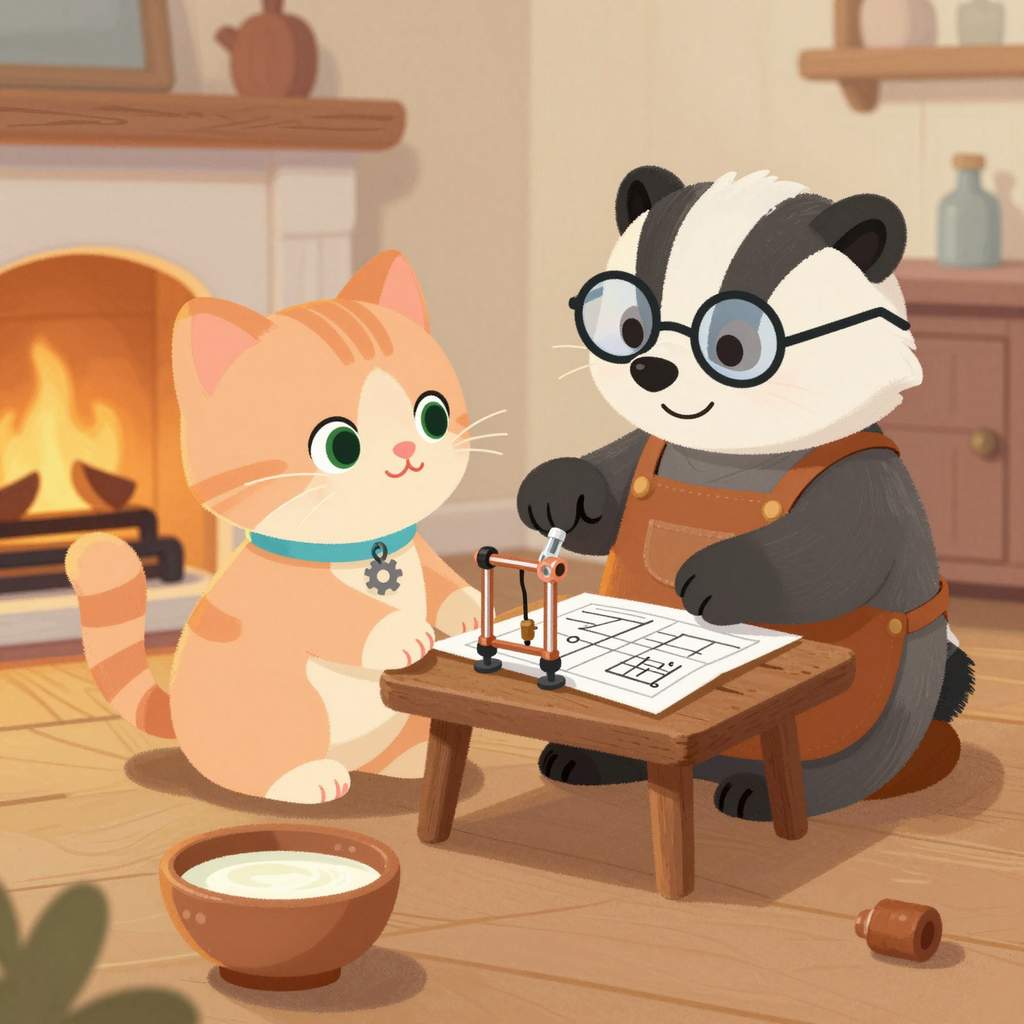 Bąbel i Wynalazek, Który Rysował Sny - ilustracja 3