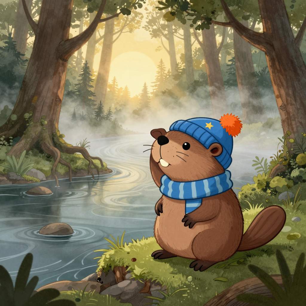 Baj Bóbr i Legenda Złotej Tamy - ilustracja 1