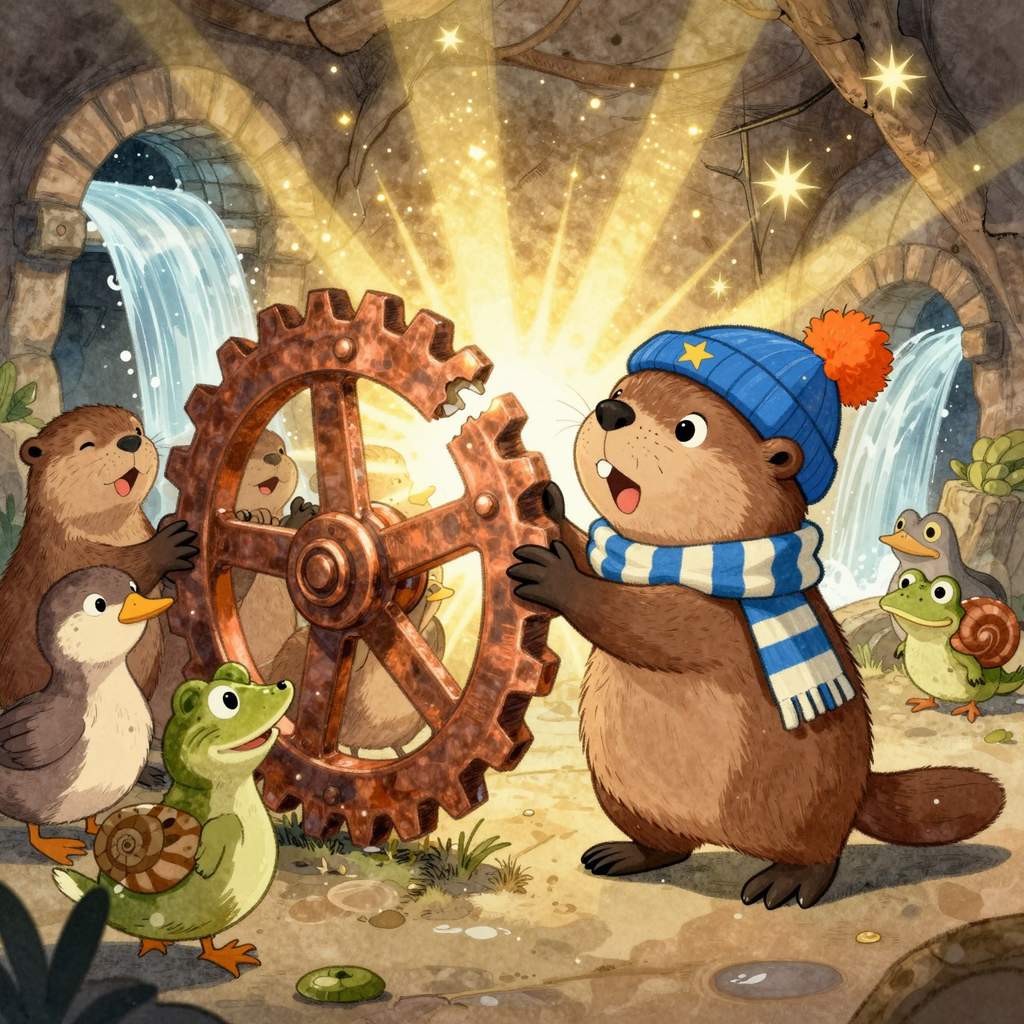Baj Bóbr i Legenda Złotej Tamy - ilustracja 5