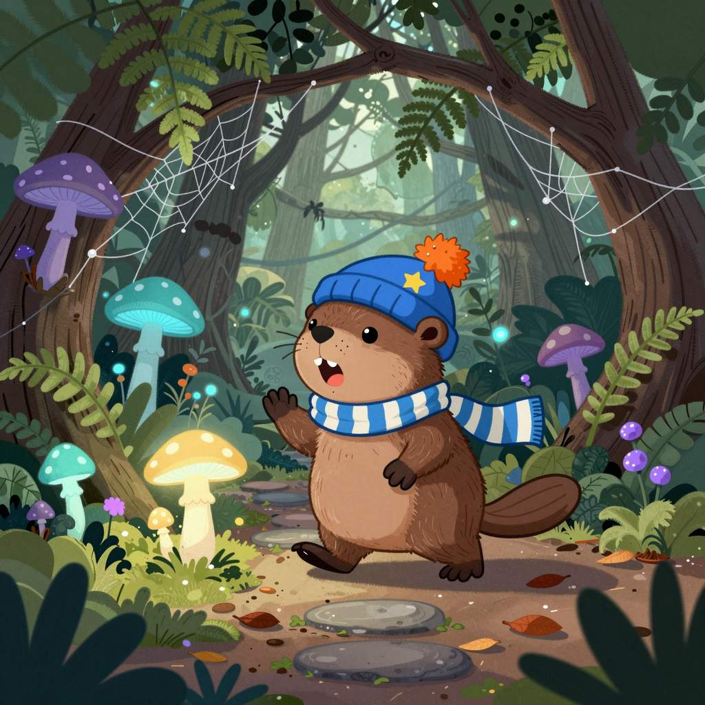 Baj Bóbr i Magia Leśnej Iskry - ilustracja 2