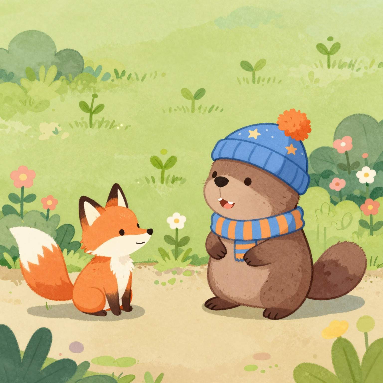 Baj Bóbr i Magiczny Ogródek - ilustracja 3