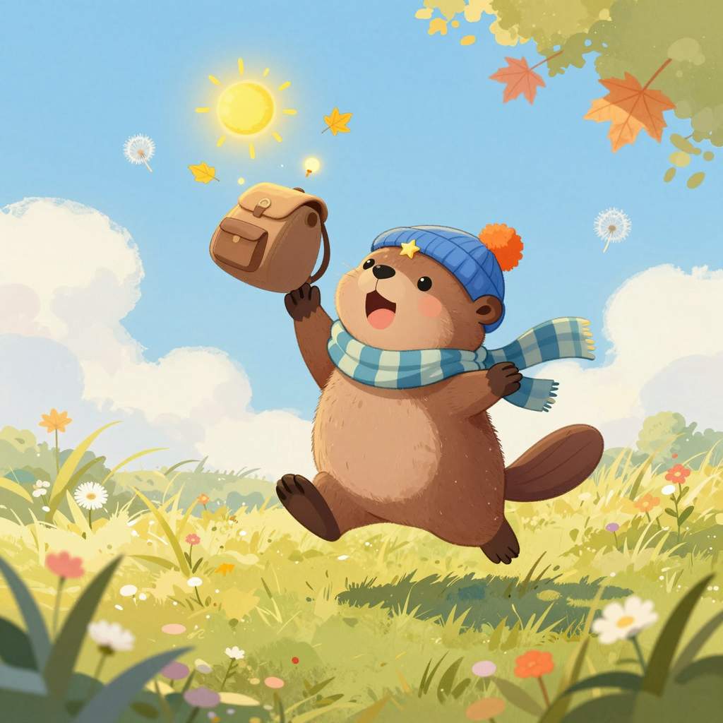 Baj Bóbr i Plecak Pełen Lata - ilustracja 1