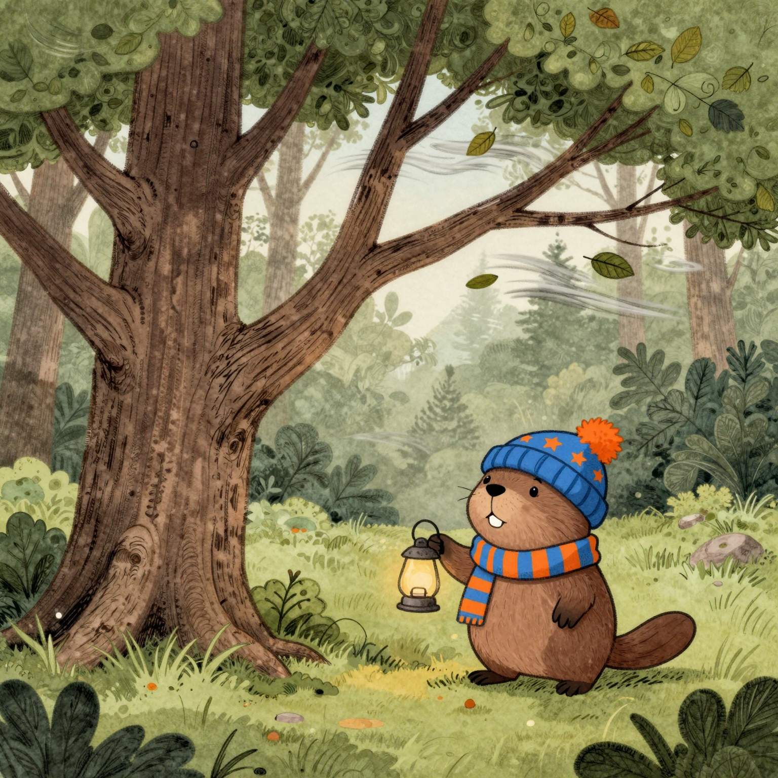 Baj Bóbr i Tajemniczy Odgłos - ilustracja 3
