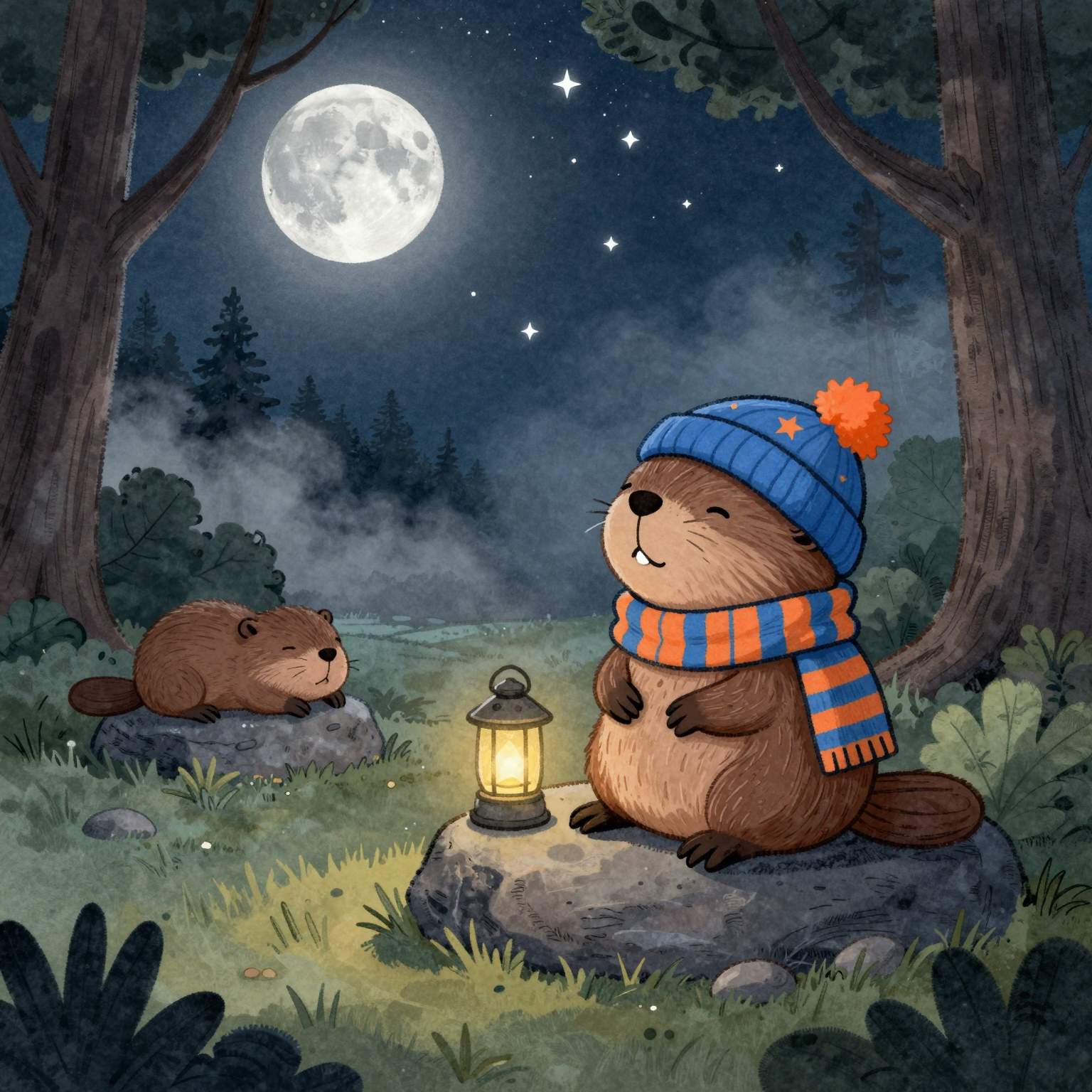 Baj Bóbr i Tajemniczy Odgłos - ilustracja 5