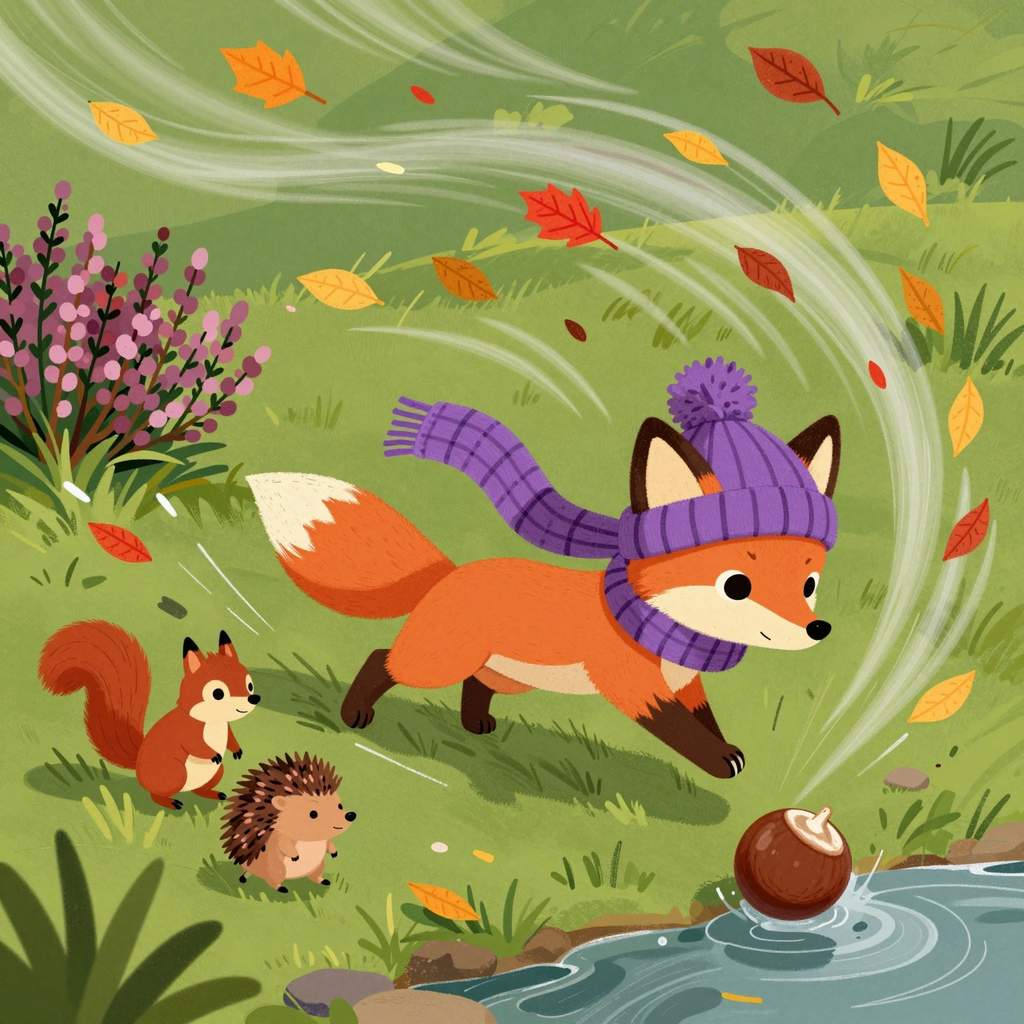 Baja i pierwszy kasztan jesieni - ilustracja 4