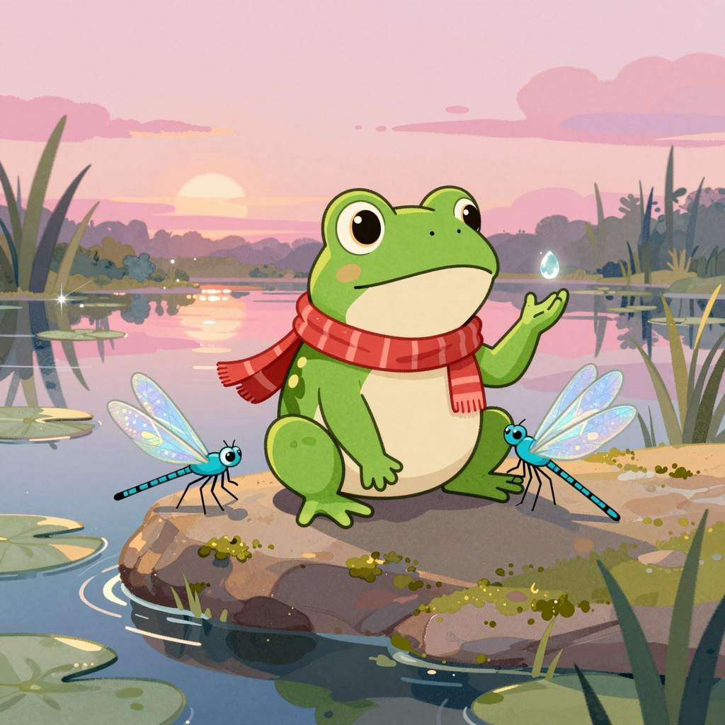 Gucio i wielkie sprzątanie stawu - ilustracja 5