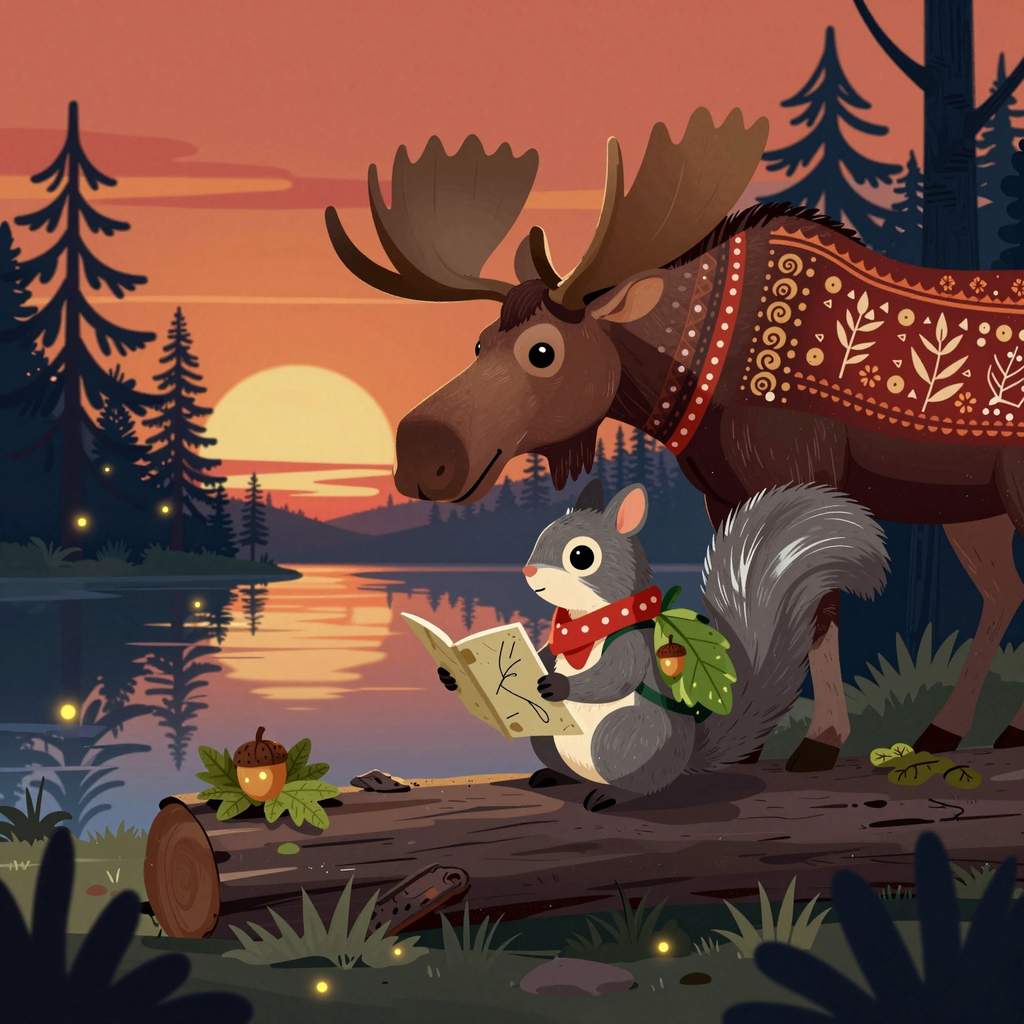 Kosmos i ślad króla puszczy - ilustracja 5