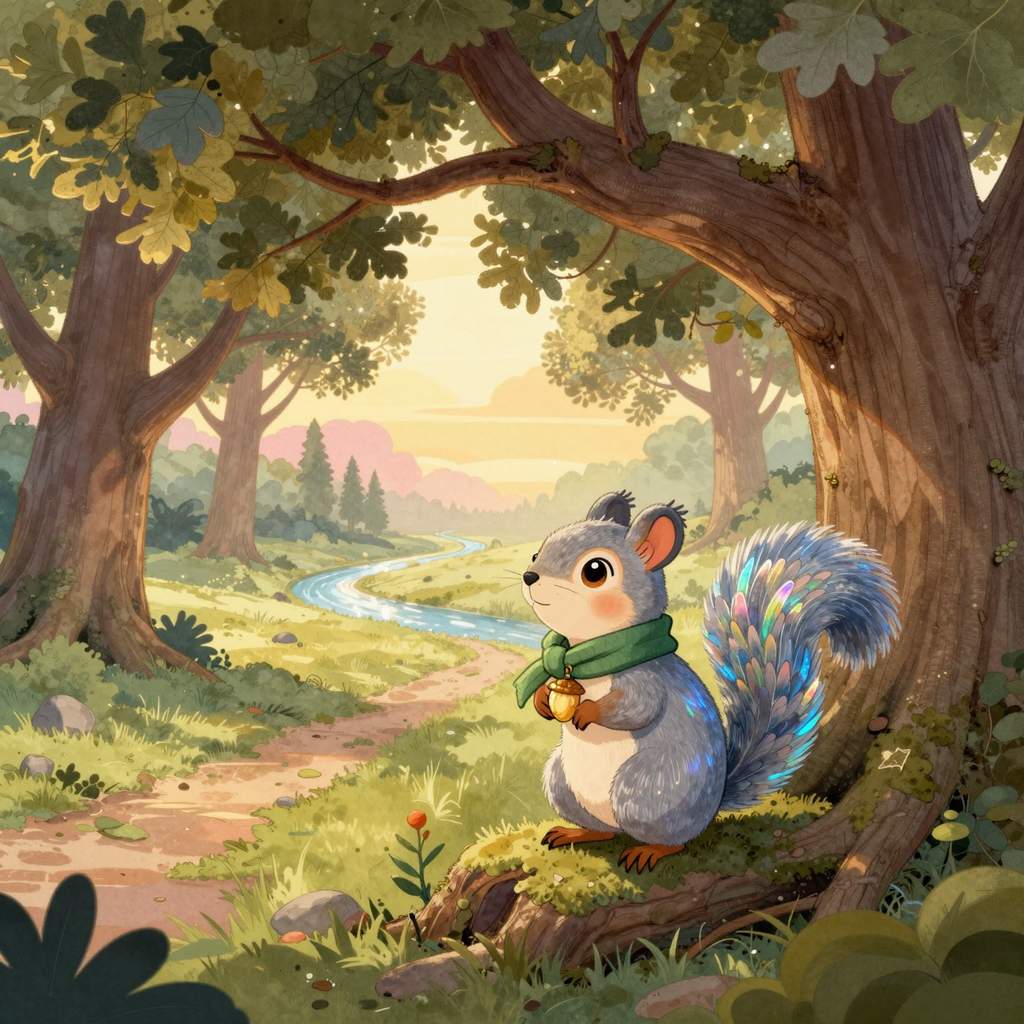 Lolek i Legenda Tęczowych Łusek - ilustracja 1