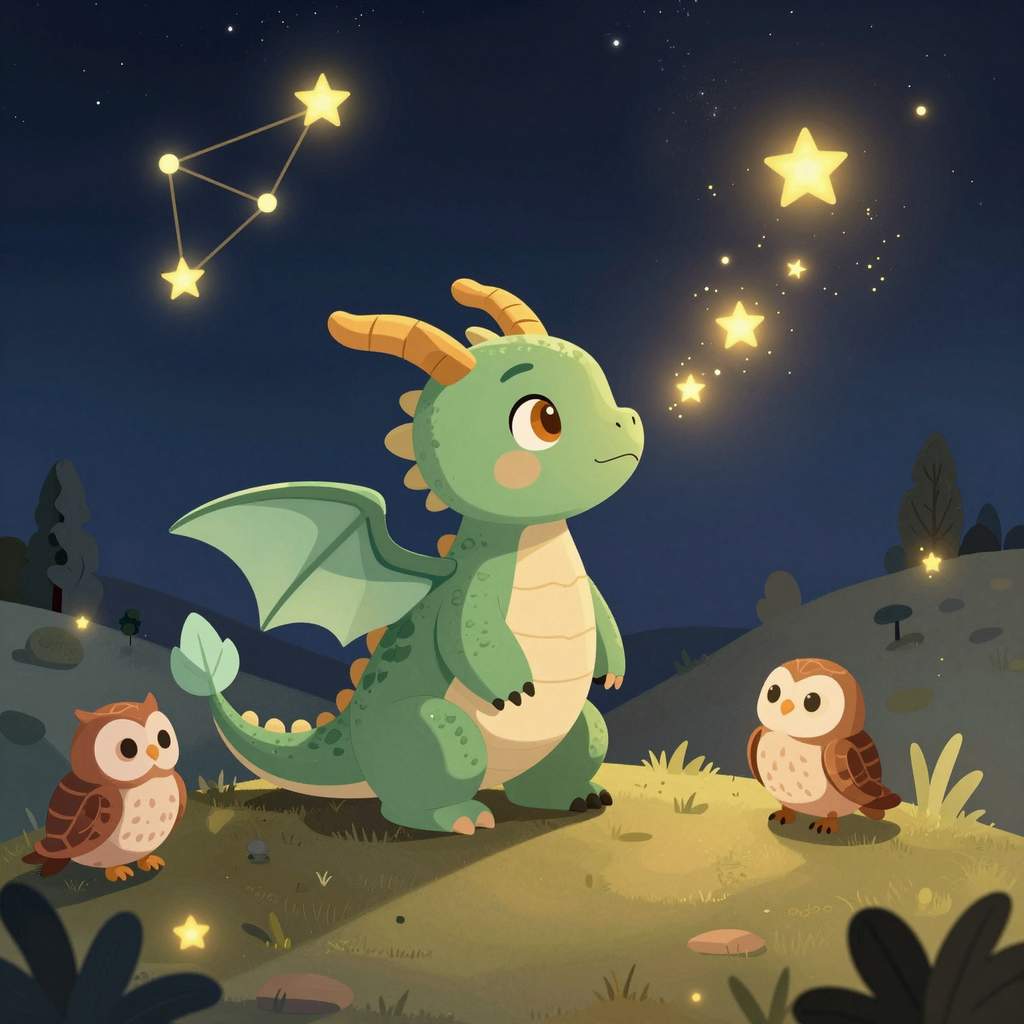 Luna i Gwiazdka, Która Zgubiła Blask - ilustracja 5