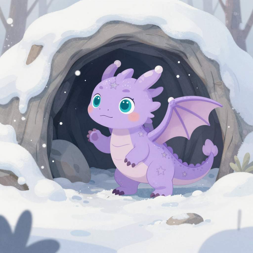 Luna i Taniec Pór Roku - ilustracja 1